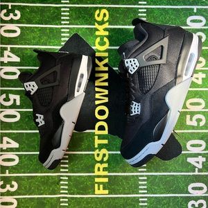 Nike air Jordan 4 Retro SE Black Canvas dv0553-006 size 5y gs gradeschool